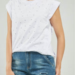 CAMISETA CHISPAS ADELANTE  INCRUSTACION LADO C/R MS