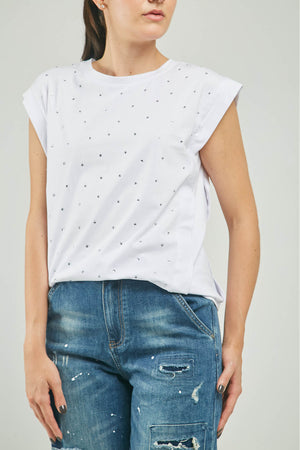 CAMISETA CHISPAS ADELANTE  INCRUSTACION LADO C/R MS
