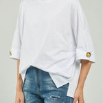 CAMISETA BASICA PRENDEDOR MANGAS C/R M/C
