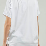 CAMISETA ESTAMPADO CIRCULO VERDE DORADO CR/M/C