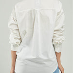 BLUSA BORDADOA HOJAS LENTEJUELAS CANUTILLOS  BORDE CUELLO