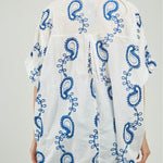 BLUSA BORDADA ARABESC PERILLA INTERUPIDA PRENSES  MC