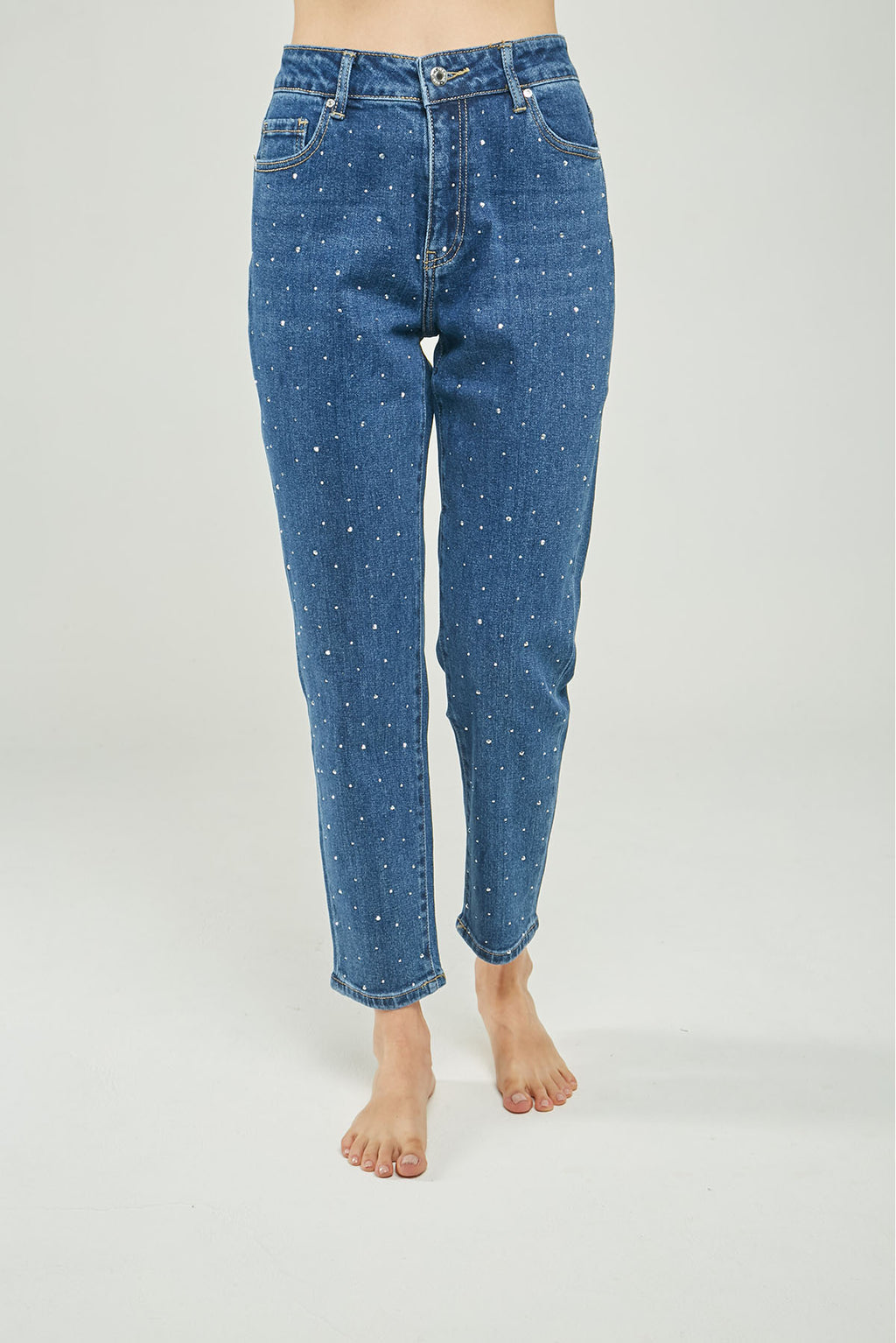 PANTALON JEAN CHISPAS ADELANTE  BOTA ESTRECHA