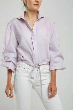 BLUSA LINO PERILLA ESCOND JARET RESORTE PUÑO