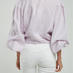 BLUSA LINO PERILLA ESCOND JARET RESORTE PUÑO