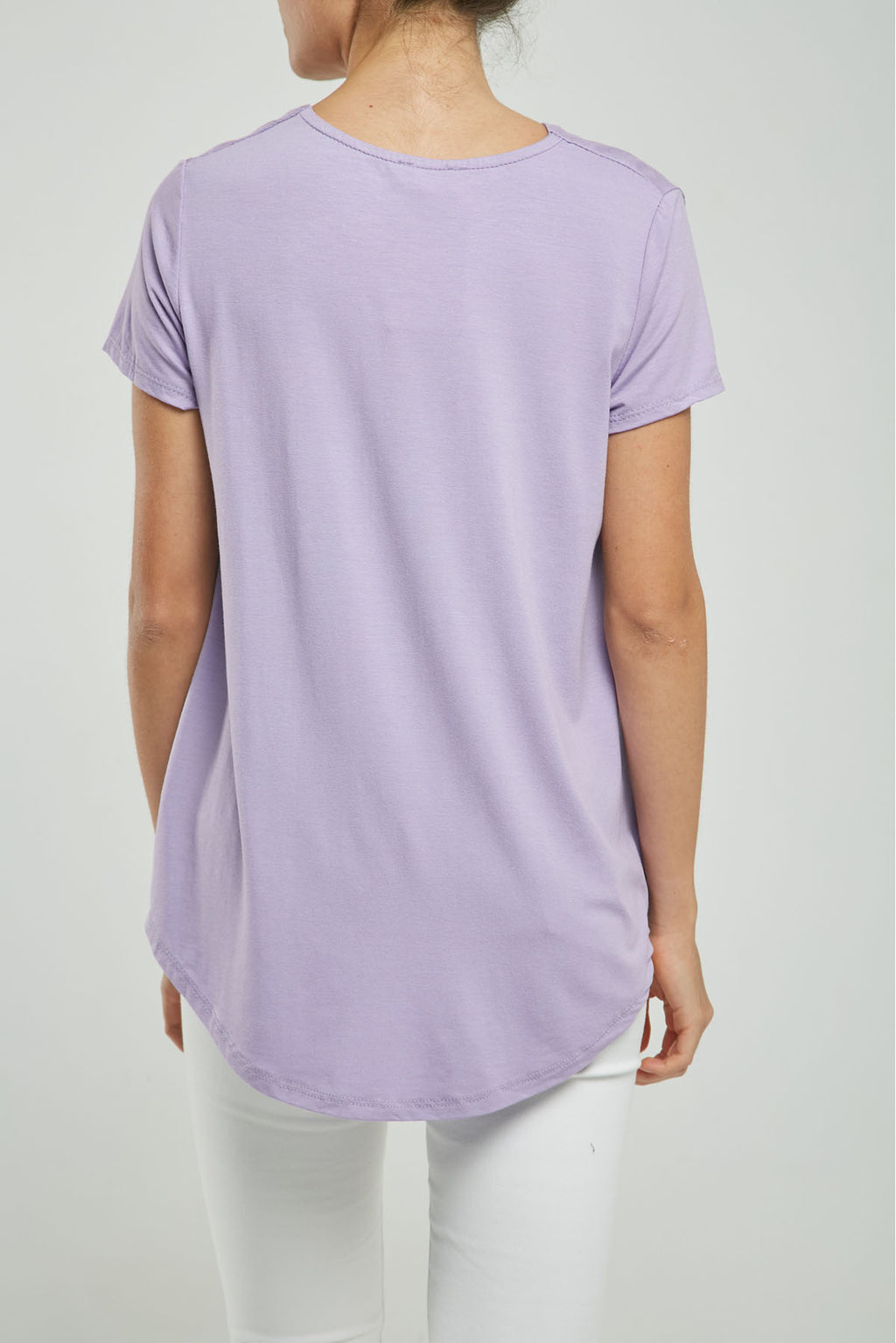 CAMISETA CUELLO V PRENSE M/C CURVA RUEDO