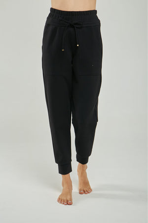 PANTALÓN BOLSILLOS RECTO ADELANTE PRETINA ELÁSTICO JARETA
