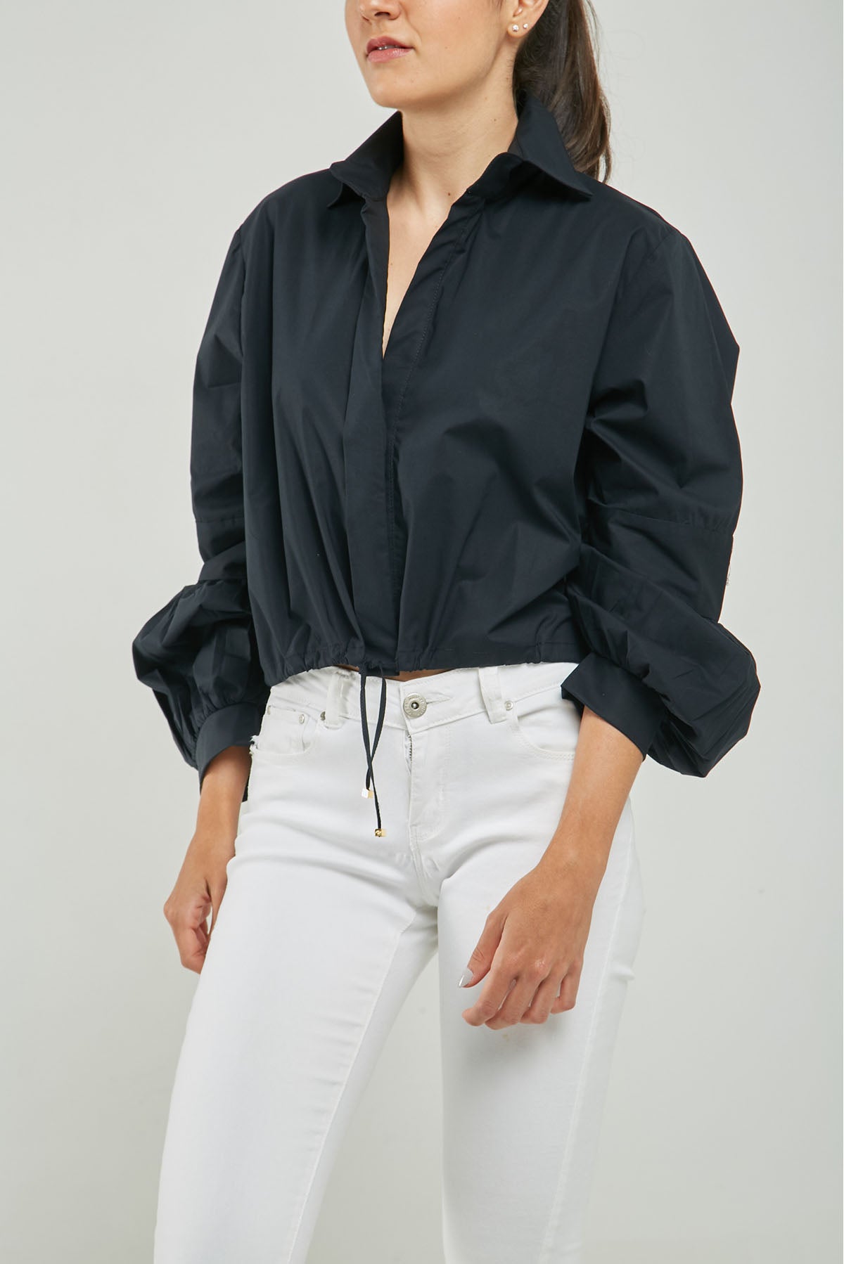 BLUSA PERILLA ESCONDIDA JARETA MANGA PRENSE C/C