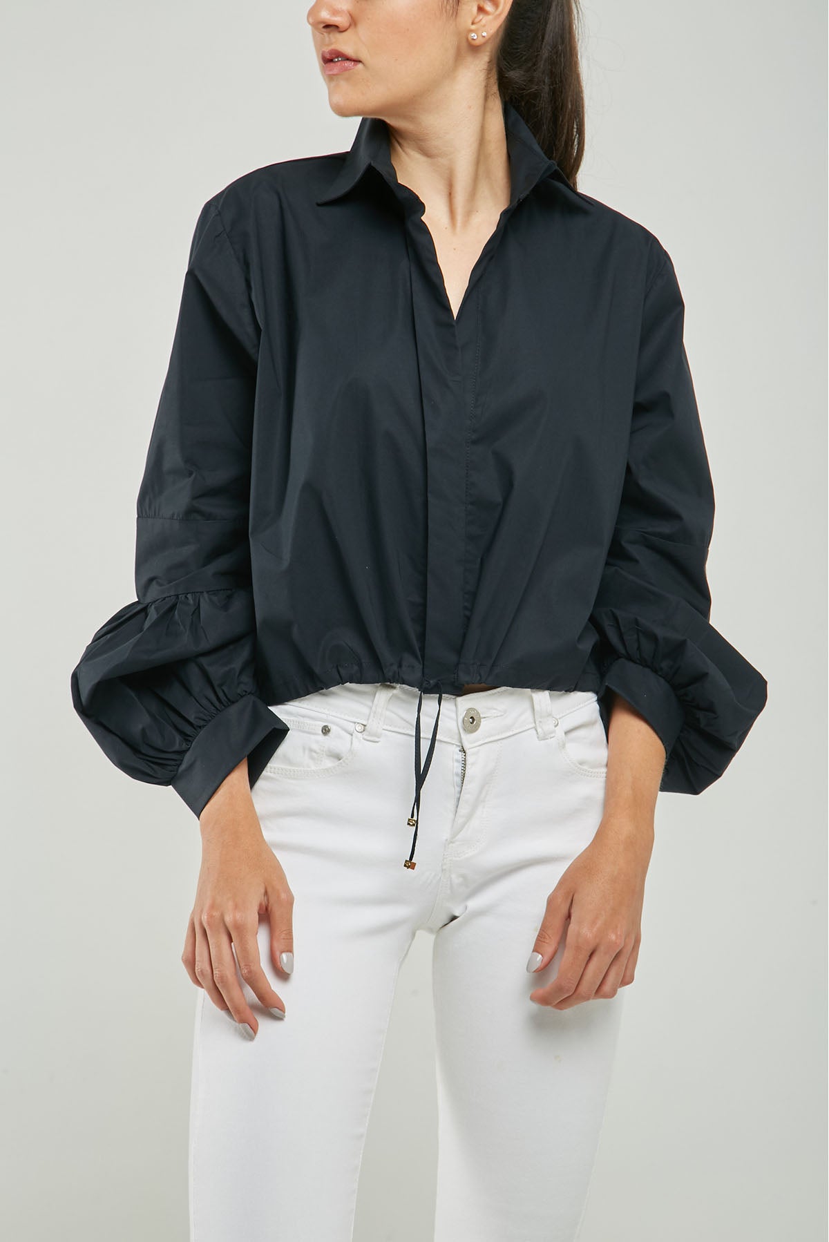BLUSA PERILLA ESCONDIDA JARETA MANGA PRENSE C/C